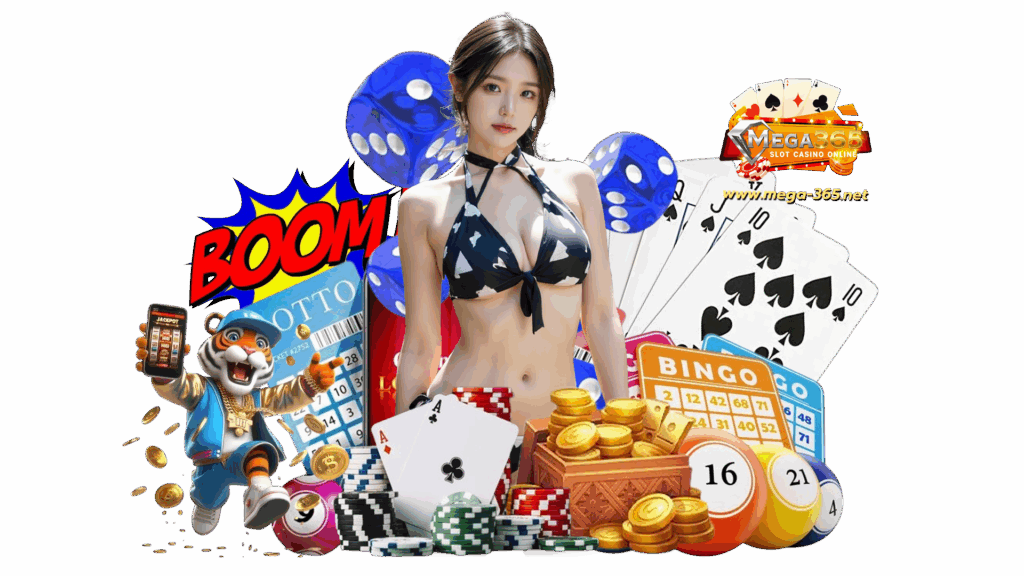 mega365 ทุกเกมถูกเลือกสรรมาอย่างดี เพิ่มความสะดวกให้ผู้เล่น